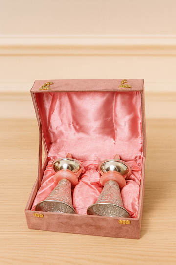 The Timeless Beauty of Samai Deepak with Velvet Box: Perfect for Any Occasion