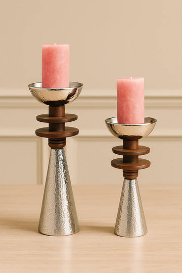 Modern Steel Candle Holders: A Contemporary Touch to Traditional Lighting