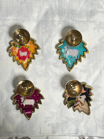 Brass Pichwai Diyas – Traditional Craftsmanship for a Divine Glow