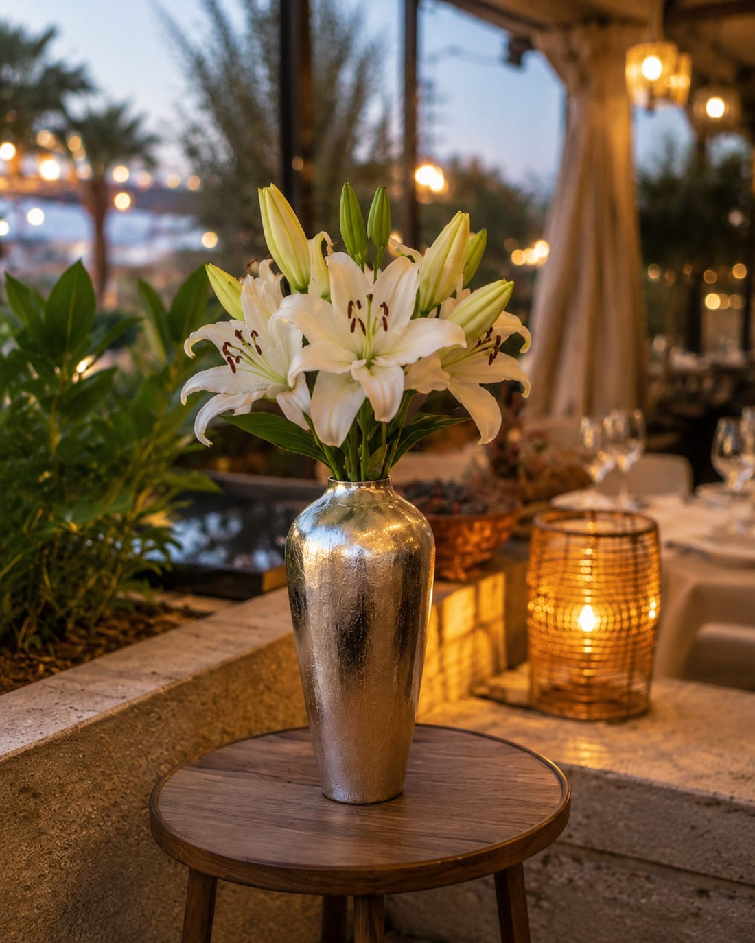 Lumière Silver Bullet Vase