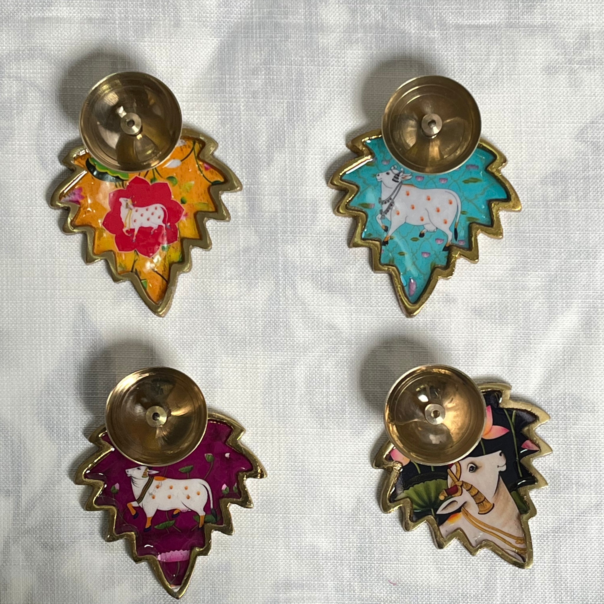 Brass Pichwai Diyas – Traditional Craftsmanship for a Divine Glow