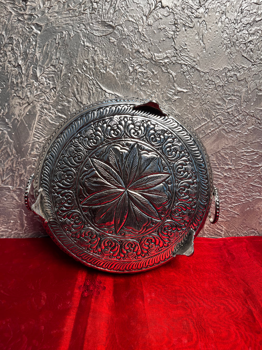 Heritage Silver Brass Urli – Simple Beauty for Your Home