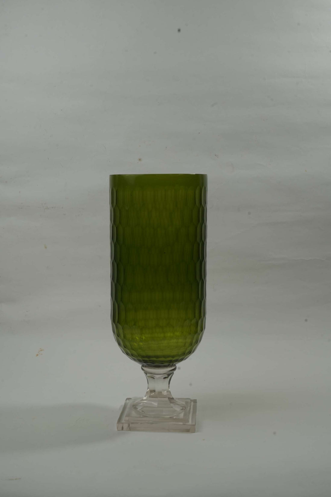 crystal cut flower  vase