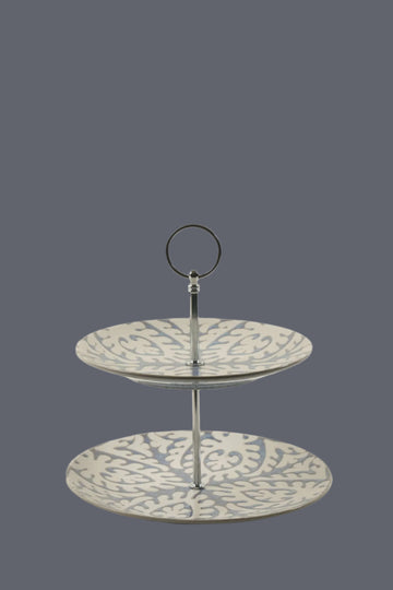 procelain cake stand