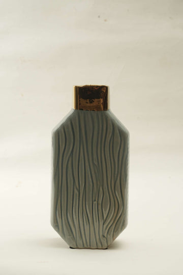 flower vase grey