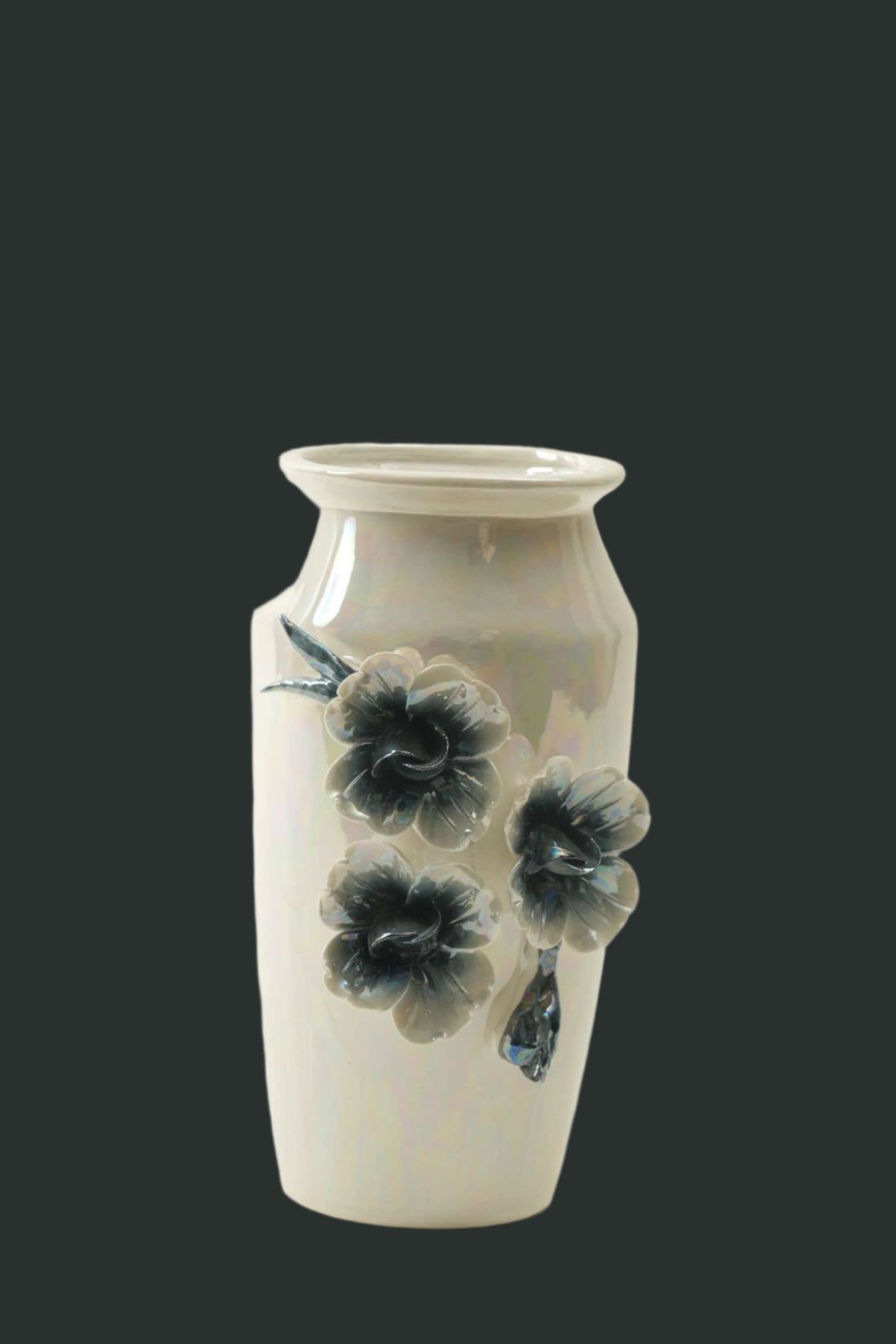 small ceramic vase