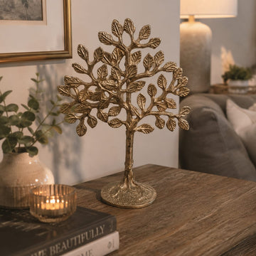 LuxuryKalpvriksh Decor Showpiece | Metal Tree Sculpture for Home & Office