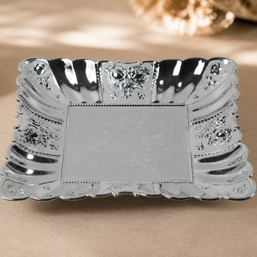 Silver plated Metal Plate