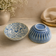 Indigo Porcelain Bowl Set