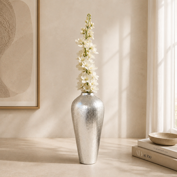 Lumière Silver Vase