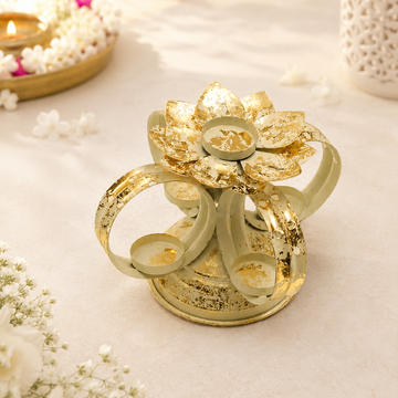 Flower Shape Candle Stand